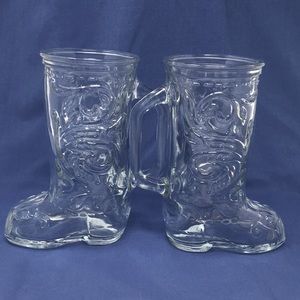 Western Boot Glass 10oz